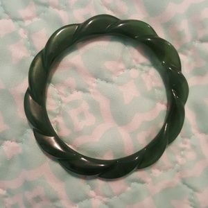 Final price!! Green bangle bracelet